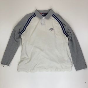 Vintage tommy longs sleeve with collar. Size XL
